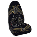 Vintage Gemini Zodiac Sign Print Waterproof Car Seat Cover