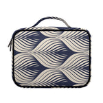 Vintage Geometric Leaf Pattern Print Briefcase Bible Bag