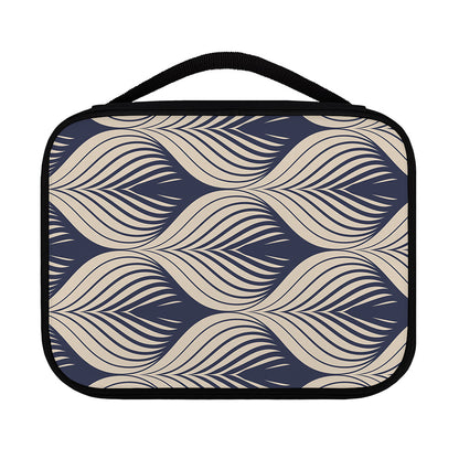 Vintage Geometric Leaf Pattern Print Classic Bible Case