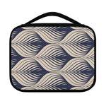 Vintage Geometric Leaf Pattern Print Classic Bible Case