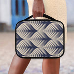 Vintage Geometric Leaf Pattern Print Classic Bible Case