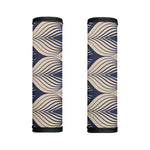 Vintage Geometric Leaf Pattern Print Handle Covers