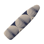 Vintage Geometric Leaf Pattern Print Ironing Board Cover