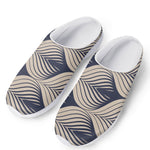 Vintage Geometric Leaf Pattern Print Mesh Casual Shoes