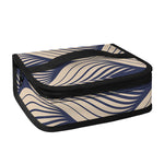 Vintage Geometric Leaf Pattern Print Small Lunch Bag