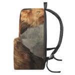 Vintage German Shepherd Portrait Print Backpack