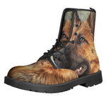 Vintage German Shepherd Portrait Print Backpack