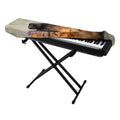 Vintage German Shepherd Portrait Print Piano Keyboard Cover