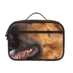 Vintage German Shepherd Portrait Print Portable Lunch Bag