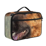 Vintage German Shepherd Portrait Print Portable Lunch Bag