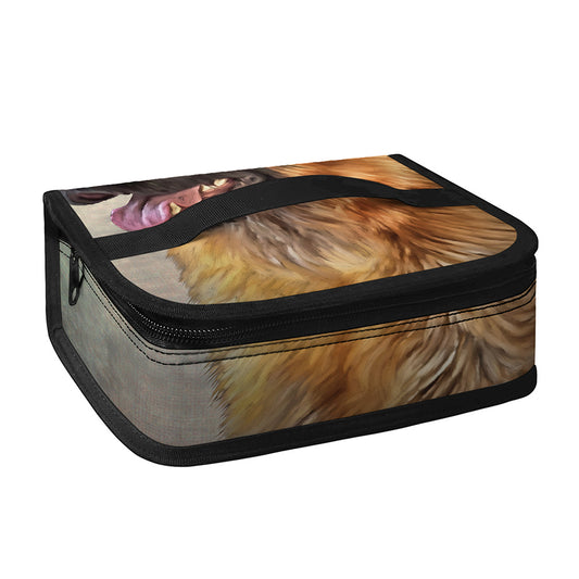 Vintage German Shepherd Portrait Print Small Lunch Bag