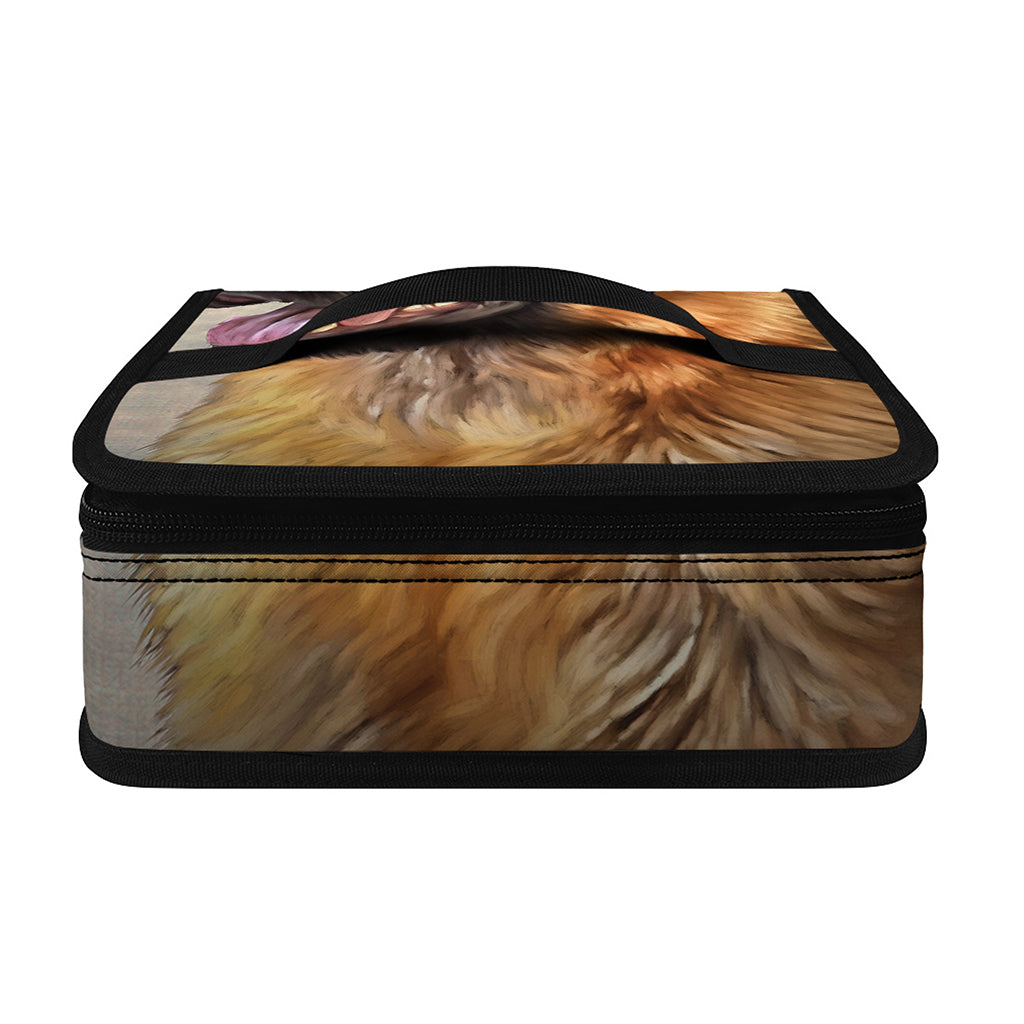 Vintage German Shepherd Portrait Print Small Lunch Bag