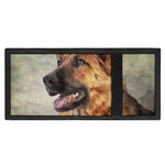 Vintage German Shepherd Portrait Print Trifold Wallet