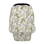 Vintage Giraffe Print Baby Seat Cover