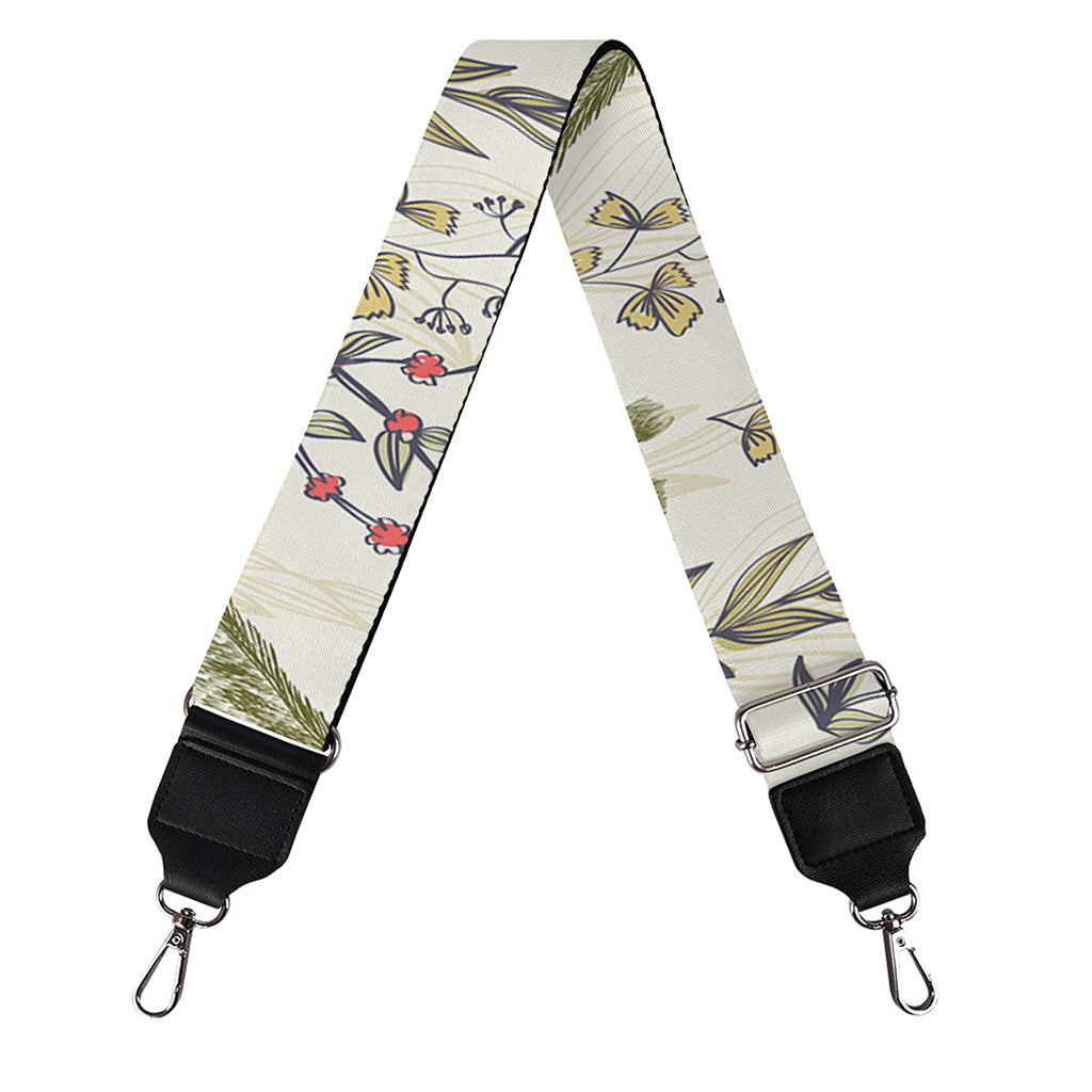 Vintage Giraffe Print Bag Strap