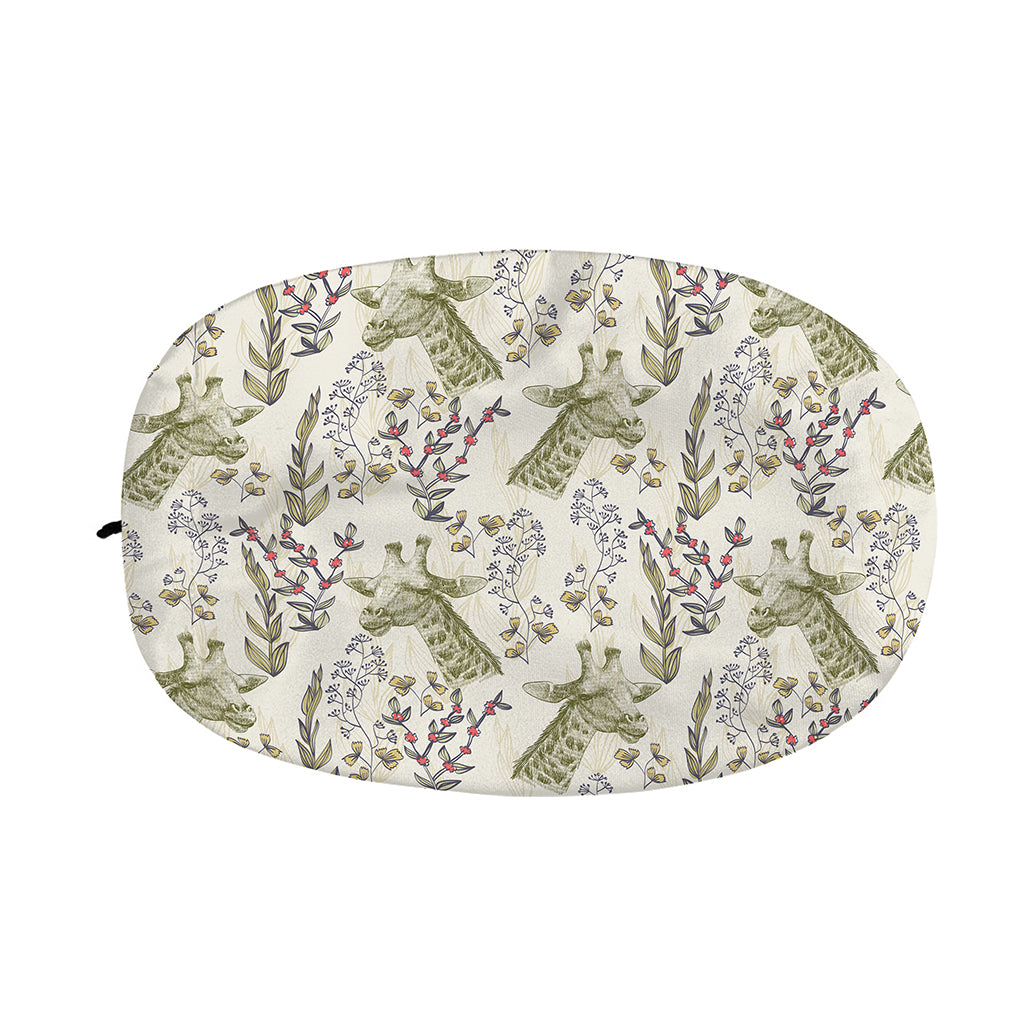 Vintage Giraffe Print Car Side Mirror Covers