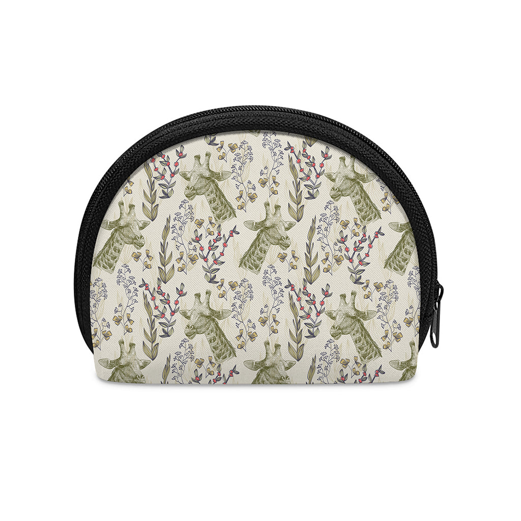 Vintage Giraffe Print Coin Purse