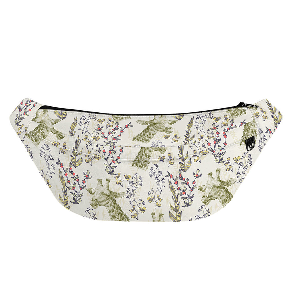 Vintage Giraffe Print Fanny Pack