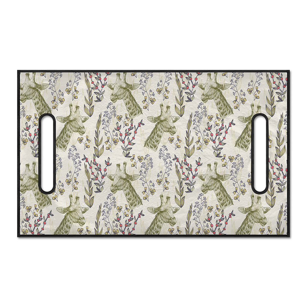 Vintage Giraffe Print Golf Cart Seat Cover