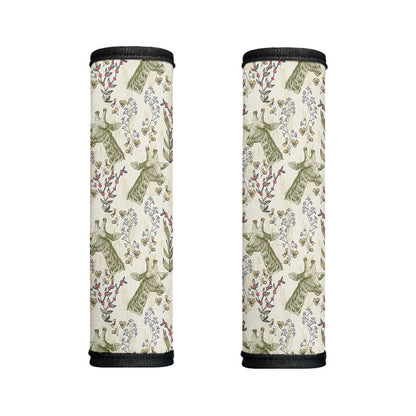 Vintage Giraffe Print Handle Covers