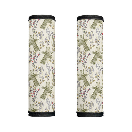 Vintage Giraffe Print Handle Covers