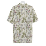 Vintage Giraffe Print Hawaiian Shirt