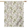 Vintage Giraffe Print House Flag