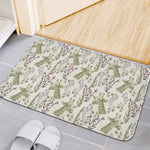 Vintage Giraffe Print Indoor Door Mat