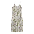 Vintage Giraffe Print Jersey Midi Cami Dress