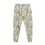 Vintage Giraffe Print Jogger Pants