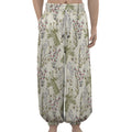 Vintage Giraffe Print Lantern Pants