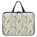 Vintage Giraffe Print Laptop Sleeve With Handle