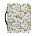 Vintage Giraffe Print Leather Bible Cover