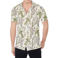 Vintage Giraffe Print Men's Shirt