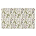 Vintage Giraffe Print Polyester Doormat