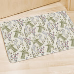 Vintage Giraffe Print Polyester Doormat