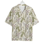 Vintage Giraffe Print Rayon Hawaiian Shirt