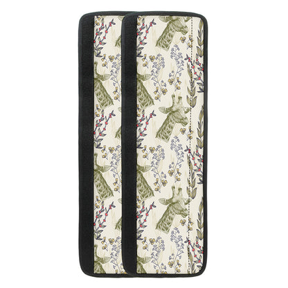 Vintage Giraffe Print Refrigerator Handle Covers