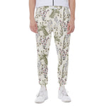 Vintage Giraffe Print Scuba Joggers