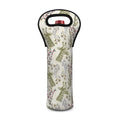 Vintage Giraffe Print Single Neoprene Wine Tote