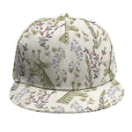 Vintage Giraffe Print Snapback Cap