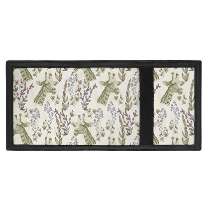 Vintage Giraffe Print Trifold Wallet