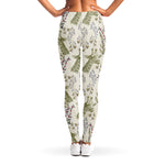 Vintage Giraffe Print Women's Leggings