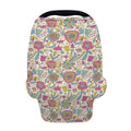 Vintage Girly Floral Print Baby Seat Cover