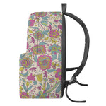 Vintage Girly Floral Print Backpack