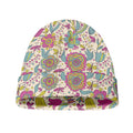 Vintage Girly Floral Print Beanie