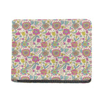 Vintage Girly Floral Print Bifold Wallet