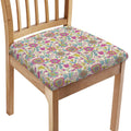 Vintage Girly Floral Print Chair Cushion Cover