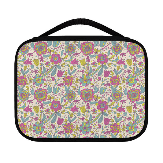Vintage Girly Floral Print Classic Bible Case