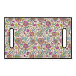 Vintage Girly Floral Print Golf Cart Seat Cover